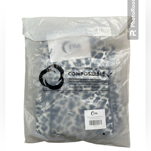 Snow Leopard Pocket Brilliant Hi-Rise 7/8 24” 8-10 ZYIA NWT - Picture 14 of 14